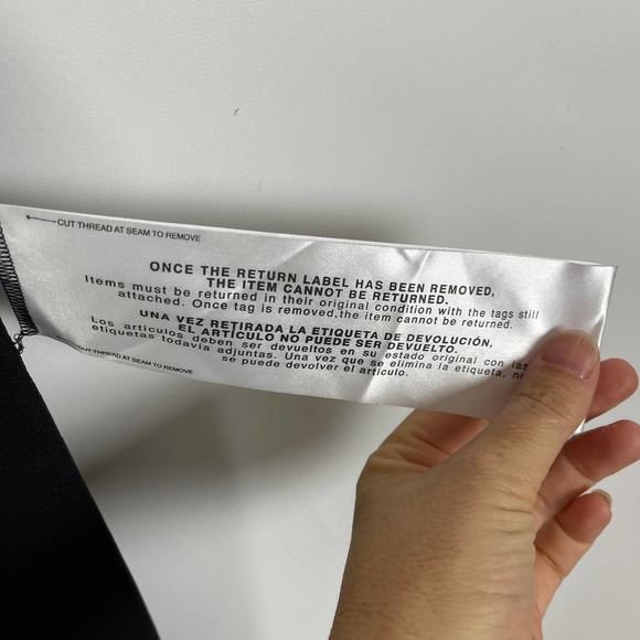 Dress The Population Womens Giulia Sequin Crepe Dress Large Black NWT. - Picture 8 of 8